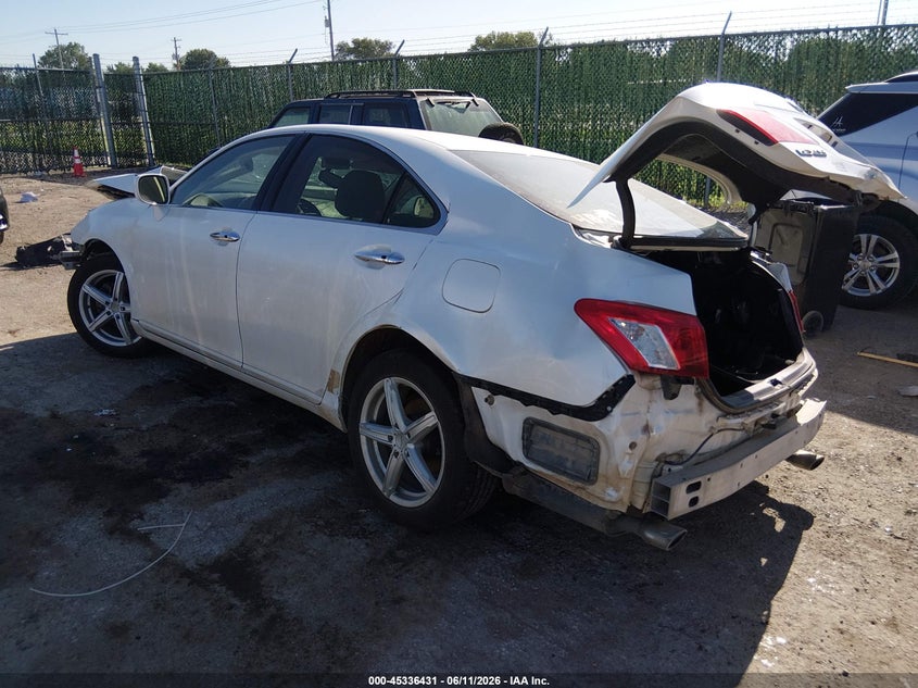 2007 Lexus Es 350 VIN JTHBJ46G572041299 IAAI salvage auction — RIGHT REAR, Salvage (Kansas), sold $750 on 2026-07-17 (photo 3)