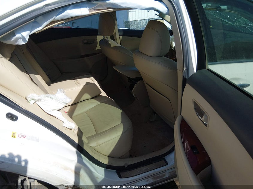 2007 Lexus Es 350 VIN JTHBJ46G572041299 IAAI salvage auction — RIGHT REAR, Salvage (Kansas), sold $750 on 2026-07-17 (photo 8)