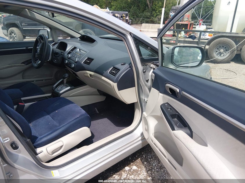 2007 Honda Civic hybrid VIN JHMFA36237S001139 IAAI salvage auction — FRONT END, Clear (Indiana), sold $450 on 2026-07-22 (photo 5)