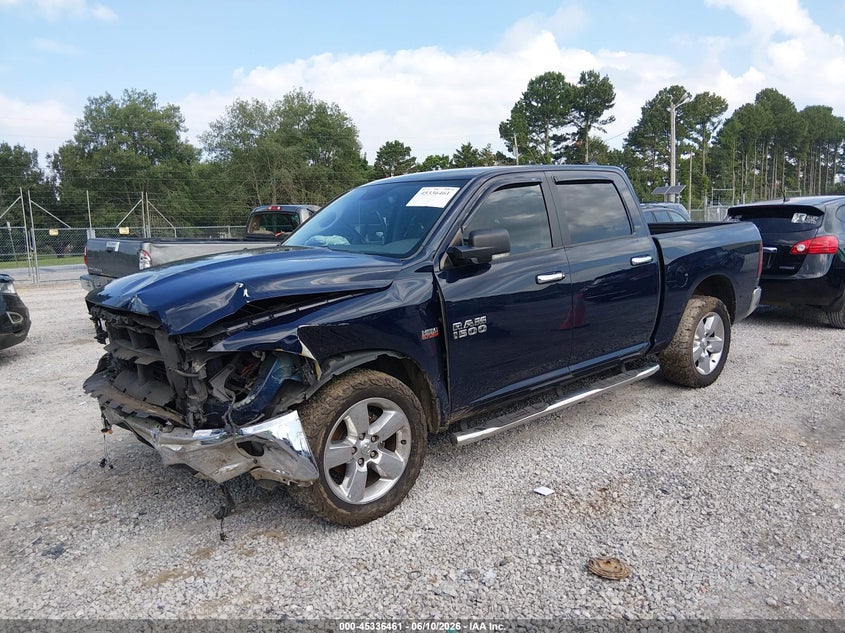 2016 Ram 1500 VIN 1C6RR6LTXGS209919 IAAI salvage auction — FRONT END, Salvage Title, sold $1,750 on 2026-08-03 (photo 2)