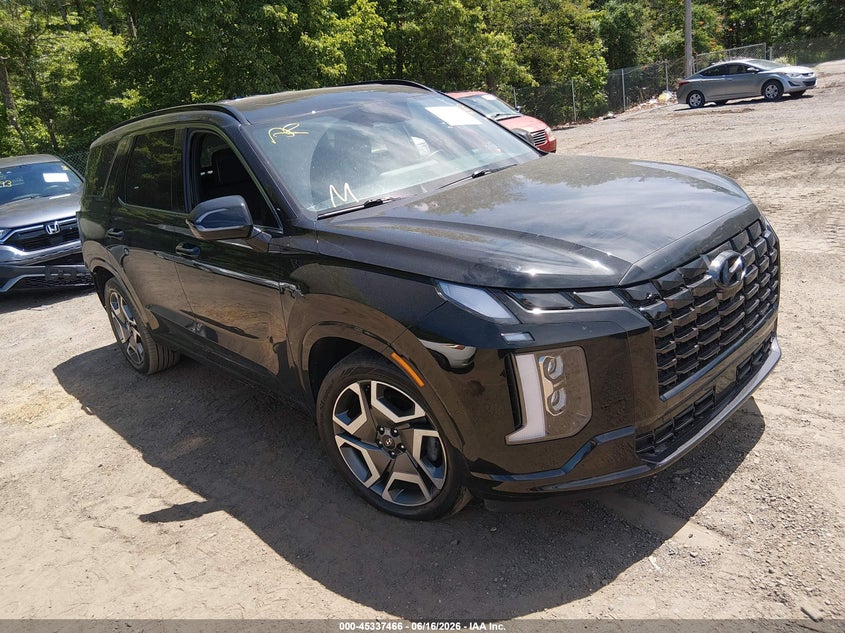 2024 Hyundai Palisade VIN KM8R7DGE0RU716877 IAAI salvage auction — REAR END, Salvage - 75% Or Less (Maryland), sold $7,600 on 2026-07-29 (photo 1)