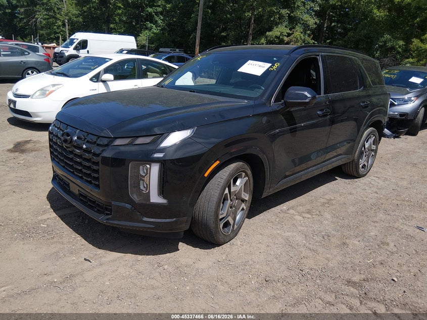 2024 Hyundai Palisade VIN KM8R7DGE0RU716877 IAAI salvage auction — REAR END, Salvage - 75% Or Less (Maryland), sold $7,600 on 2026-07-29 (photo 2)