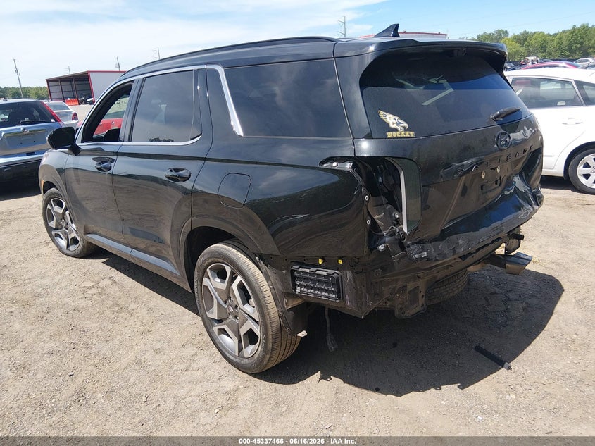 2024 Hyundai Palisade VIN KM8R7DGE0RU716877 IAAI salvage auction — REAR END, Salvage - 75% Or Less (Maryland), sold $7,600 on 2026-07-29 (photo 3)