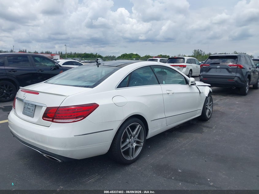 2014 Mercedes-benz E-klasse VIN WDDKJ5KB2EF231896 IAAI salvage auction — FRONT END, Salvage Title, sold $1,400 on 2026-07-16 (photo 4)