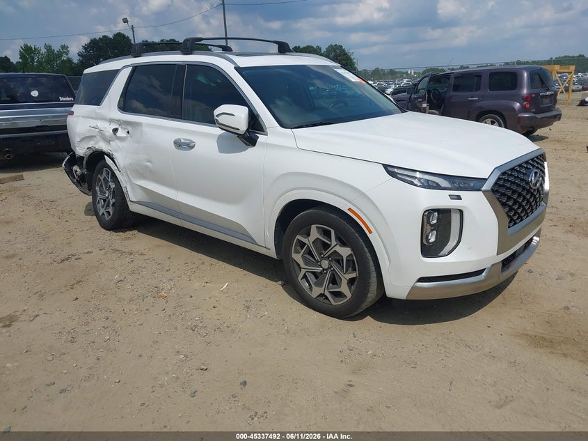 2022 Hyundai Palisade VIN KM8R74HE2NU474232 IAAI salvage auction — RIGHT SIDE, Salvage (Georgia), sold $3,150 on 2026-07-30 (photo 1)