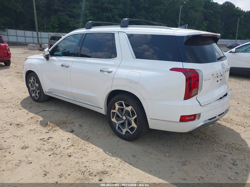 2022 Hyundai Palisade VIN KM8R74HE2NU474232 IAAI salvage auction — RIGHT SIDE, Salvage (Georgia), sold $3,150 on 2026-07-30 (photo 3)