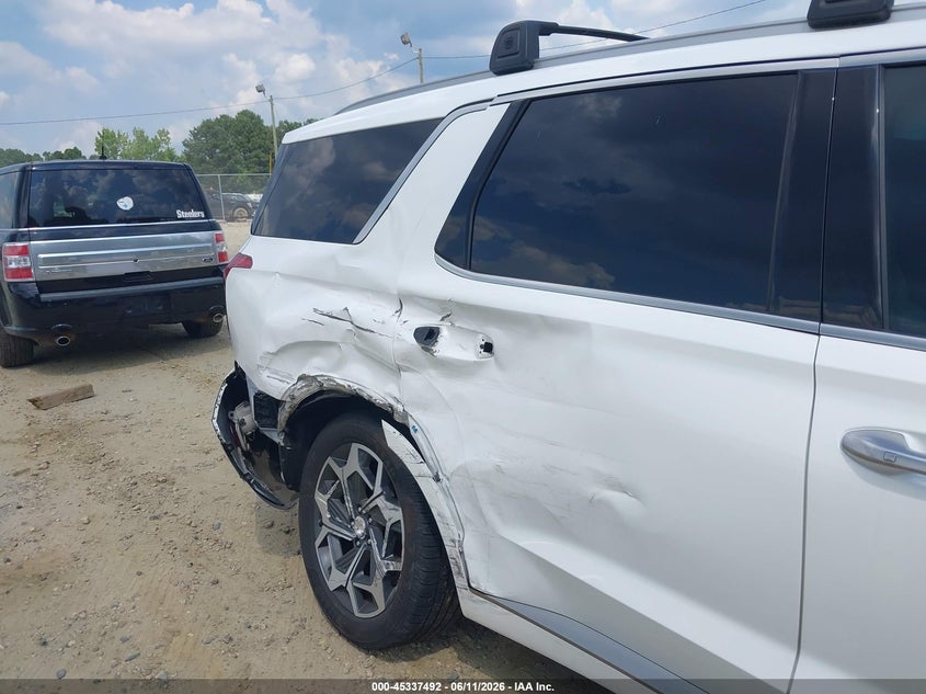 2022 Hyundai Palisade VIN KM8R74HE2NU474232 IAAI salvage auction — RIGHT SIDE, Salvage (Georgia), sold $3,150 on 2026-07-30 (photo 6)