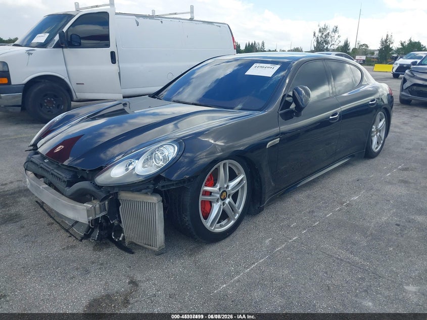 2014 Porsche Panamera VIN WP0AB2A79EL056286 IAAI salvage auction — TRANSMISSION, Clear (Alabama), sold $4,450 on 2026-07-23 (photo 2)