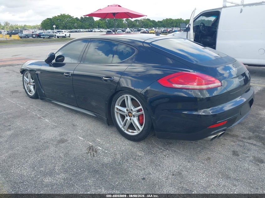 2014 Porsche Panamera VIN WP0AB2A79EL056286 IAAI salvage auction — TRANSMISSION, Clear (Alabama), sold $4,450 on 2026-07-23 (photo 3)