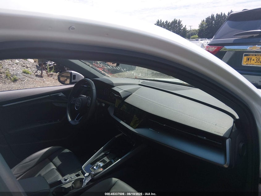 2023 Audi A3 VIN WAUAUDGY0PA024232 IAAI salvage auction — FRAME DAMAGE, Salvage Title, sold $7,200 on 2026-08-20 (photo 5)