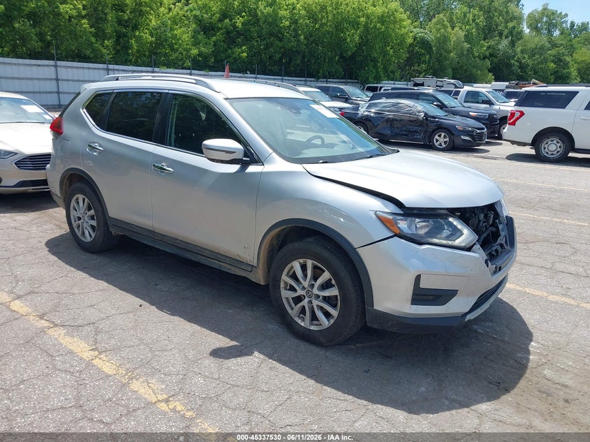 2020 Nissan Rogue VIN KNMAT2MV8LP502229 IAAI salvage auction — FRONT END, Clear (Michigan), sold $1,750 on 2026-07-27 (photo 1)