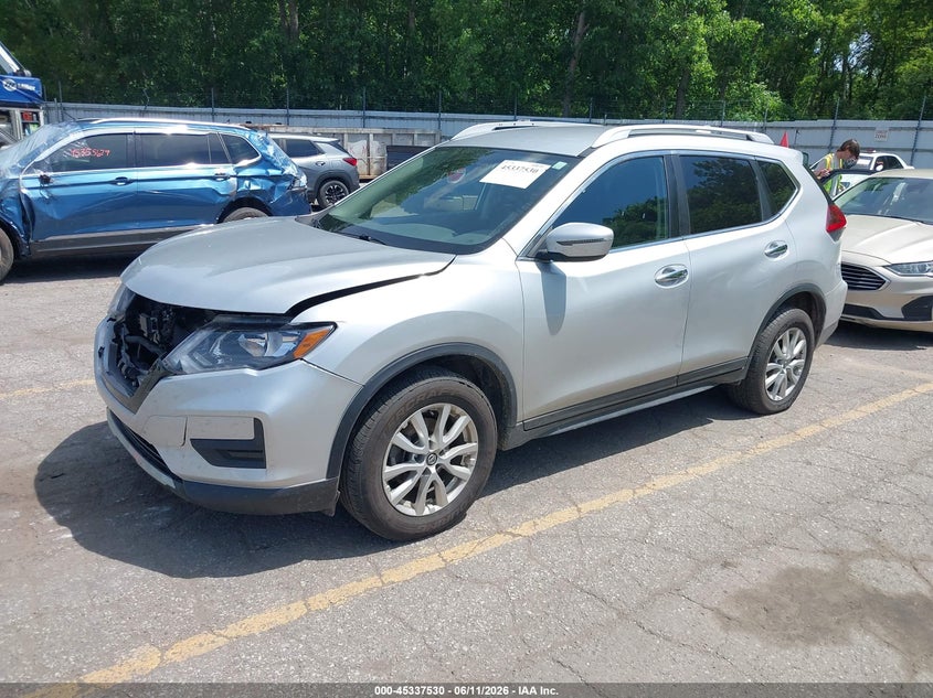 2020 Nissan Rogue VIN KNMAT2MV8LP502229 IAAI salvage auction — FRONT END, Clear (Michigan), sold $1,750 on 2026-07-27 (photo 2)