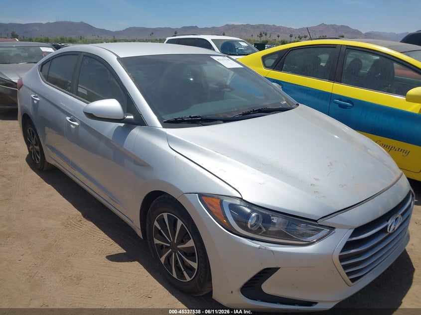 2017 Hyundai Elantra VIN KMHD74LF7HU120964 IAAI salvage auction — UNKNOWN, Salvage (Arizona), sold $1,850 on 2026-07-07 (photo 1)