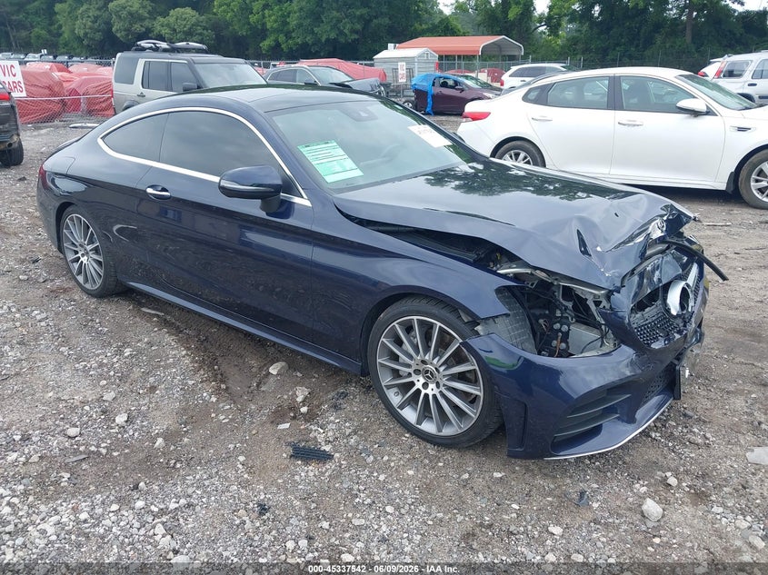 2019 Mercedes-benz C-klasse VIN WDDWJ8DB5KF853291 IAAI salvage auction — FRONT END, Salvage (Georgia), sold $7,100 on 2026-08-06 (photo 1)
