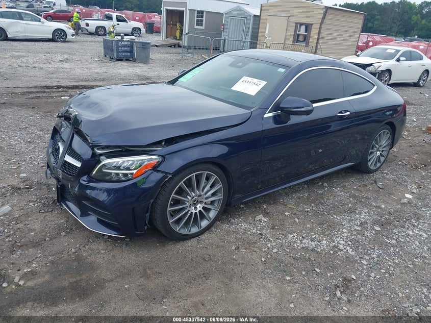 2019 Mercedes-benz C-klasse VIN WDDWJ8DB5KF853291 IAAI salvage auction — FRONT END, Salvage (Georgia), sold $7,100 on 2026-08-06 (photo 2)