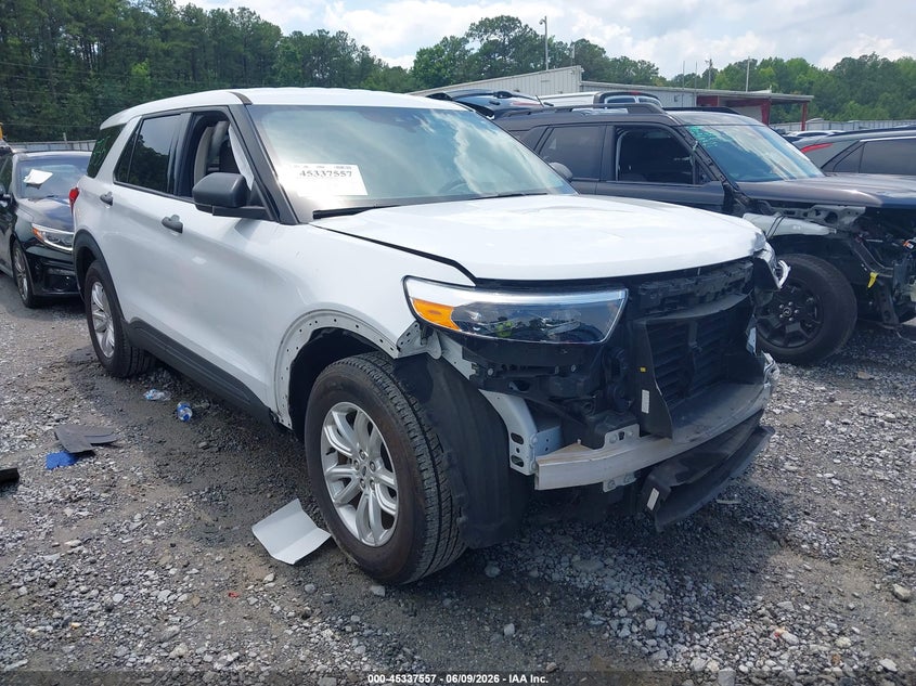 2021 Ford Explorer VIN 1FMSK7BH0MGB42078 IAAI salvage auction — FRONT END, Salvage (Georgia), sold $5,300 on 2026-07-19 (photo 1)