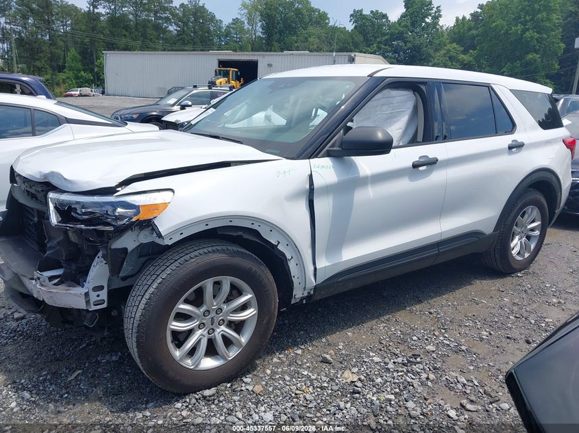 2021 Ford Explorer VIN 1FMSK7BH0MGB42078 IAAI salvage auction — FRONT END, Salvage (Georgia), sold $5,300 on 2026-07-19 (photo 2)