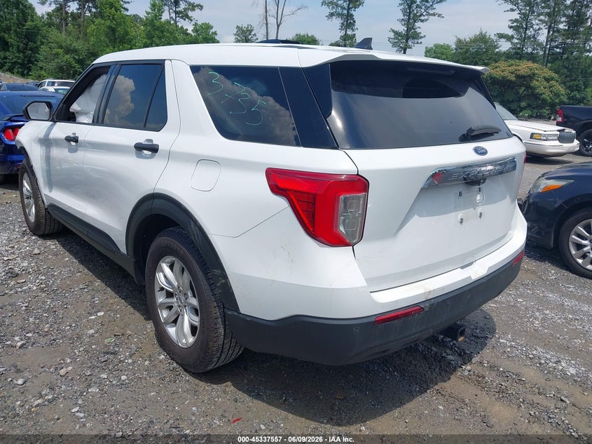 2021 Ford Explorer VIN 1FMSK7BH0MGB42078 IAAI salvage auction — FRONT END, Salvage (Georgia), sold $5,300 on 2026-07-19 (photo 3)