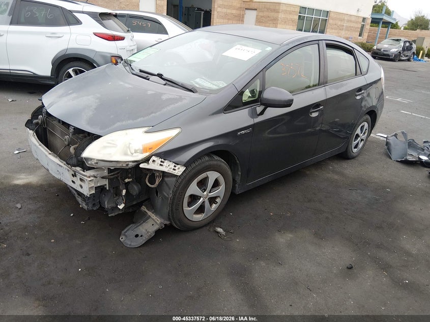 2012 Toyota Prius VIN JTDKN3DUXC1610771 IAAI salvage auction — RIGHT FRONT, Salvage Title, sold $625 on 2026-07-17 (photo 2)
