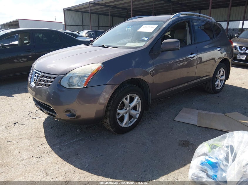 2010 Nissan Rogue VIN JN8AS5MT6AW015931 IAAI salvage auction — FRONT END, Salvage (Texas), sold $500 on 2026-07-28 (photo 2)