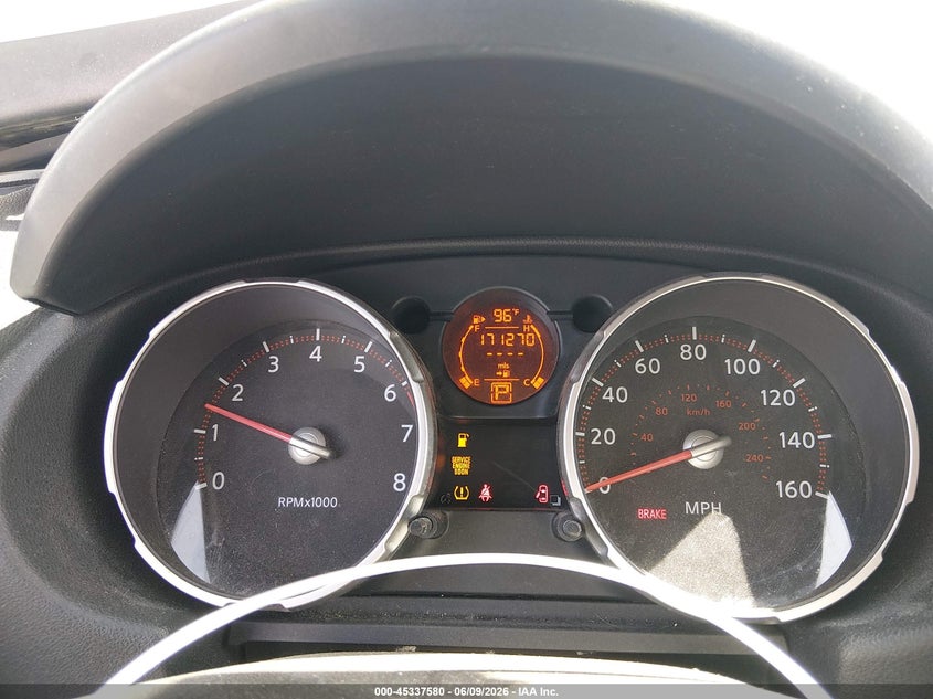 2010 Nissan Rogue VIN JN8AS5MT6AW015931 IAAI salvage auction — FRONT END, Salvage (Texas), sold $500 on 2026-07-28 (photo 7)