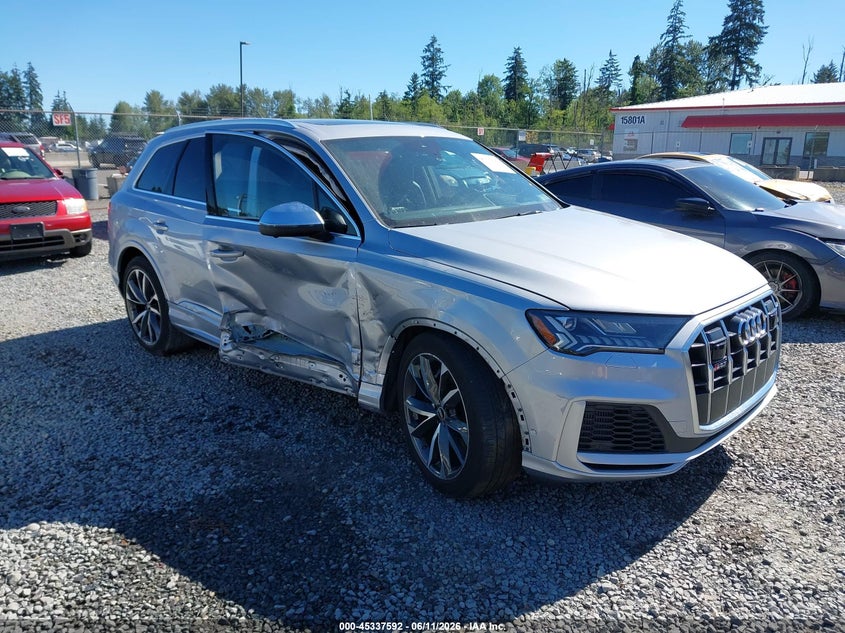 2022 Audi Sq7 VIN WA1VWBF78ND000035 — IAAI salvage auction photo