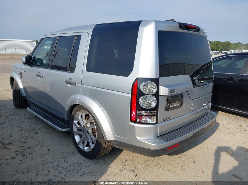 2016 Land rover Lr4 VIN SALAG2V62GA839105 IAAI salvage auction — NORMAL WEAR, Clear (North Carolina), sold $750 on 2026-07-15 (photo 3)