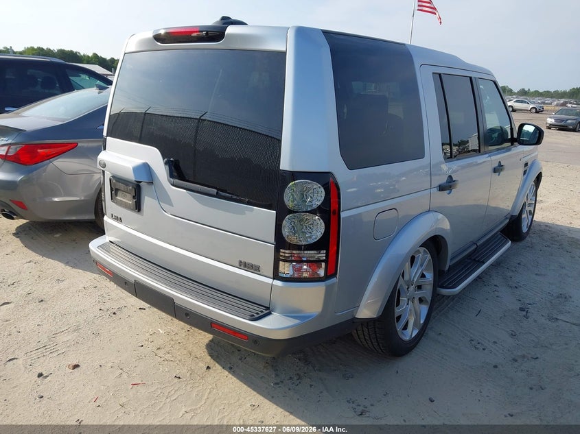 2016 Land rover Lr4 VIN SALAG2V62GA839105 IAAI salvage auction — NORMAL WEAR, Clear (North Carolina), sold $750 on 2026-07-15 (photo 4)
