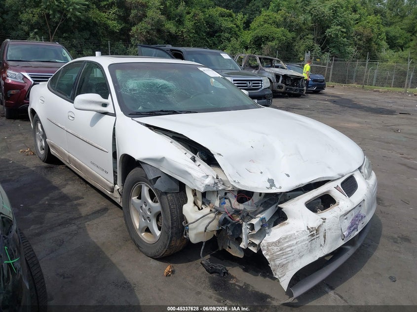 1998 Pontiac Grand prix VIN 1G2WP52K0WF253749 IAAI salvage auction — RIGHT FRONT, Salvage (North Carolina), sold $250 on 2026-07-09 (photo 1)