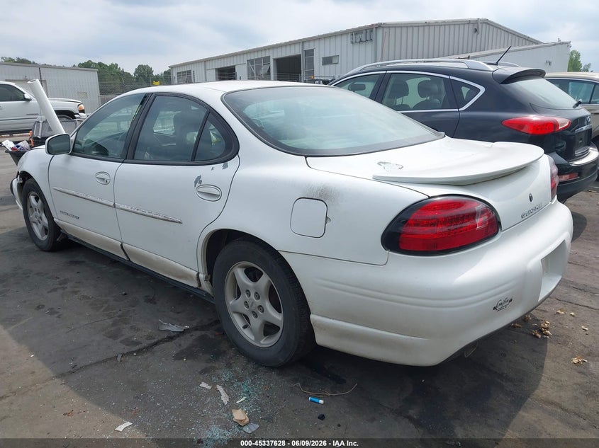 1998 Pontiac Grand prix VIN 1G2WP52K0WF253749 IAAI salvage auction — RIGHT FRONT, Salvage (North Carolina), sold $250 on 2026-07-09 (photo 3)