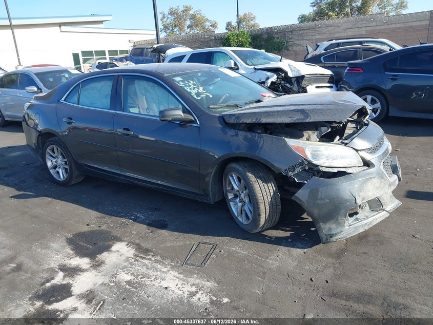 2015 Chevrolet Malibu VIN 1G11C5SL3FF329435 IAAI salvage auction — LEFT SIDE, Salvage Certificate (California), sold $325 on 2026-07-10 (photo 1)