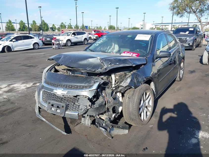 2015 Chevrolet Malibu VIN 1G11C5SL3FF329435 IAAI salvage auction — LEFT SIDE, Salvage Certificate (California), sold $325 on 2026-07-10 (photo 6)