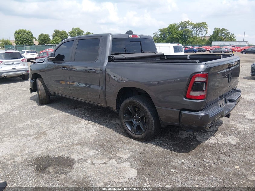 2021 Ram 1500 VIN 1C6SRFFT3MN807096 IAAI salvage auction — FRONT END, Salvage Title, sold $4,150 on 2026-07-19 (photo 3)