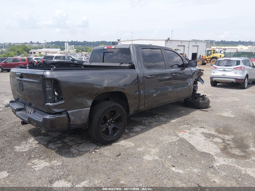 2021 Ram 1500 VIN 1C6SRFFT3MN807096 IAAI salvage auction — FRONT END, Salvage Title, sold $4,150 on 2026-07-19 (photo 4)