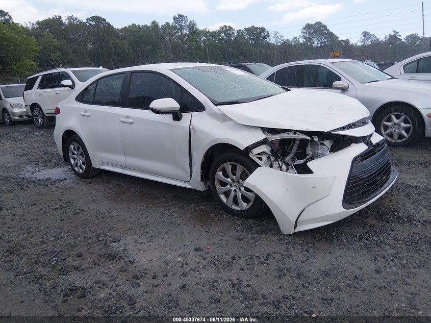 2026 Toyota Corolla VIN 5YFB4MDE3TP434403 IAAI salvage auction — RIGHT FRONT, Salvage Title, sold $7,300 on 2026-07-28 (photo 1)