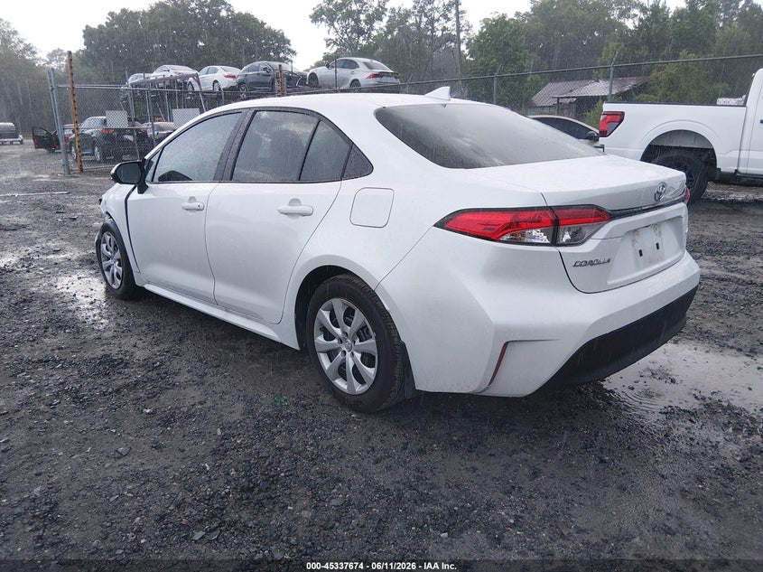 2026 Toyota Corolla VIN 5YFB4MDE3TP434403 IAAI salvage auction — RIGHT FRONT, Salvage Title, sold $7,300 on 2026-07-28 (photo 3)