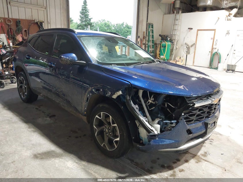 2024 Chevrolet Trax VIN KL77LHE26RC044642 IAAI salvage auction — FRONT END, Salvage Title, sold $3,250 on 2026-07-22 (photo 1)