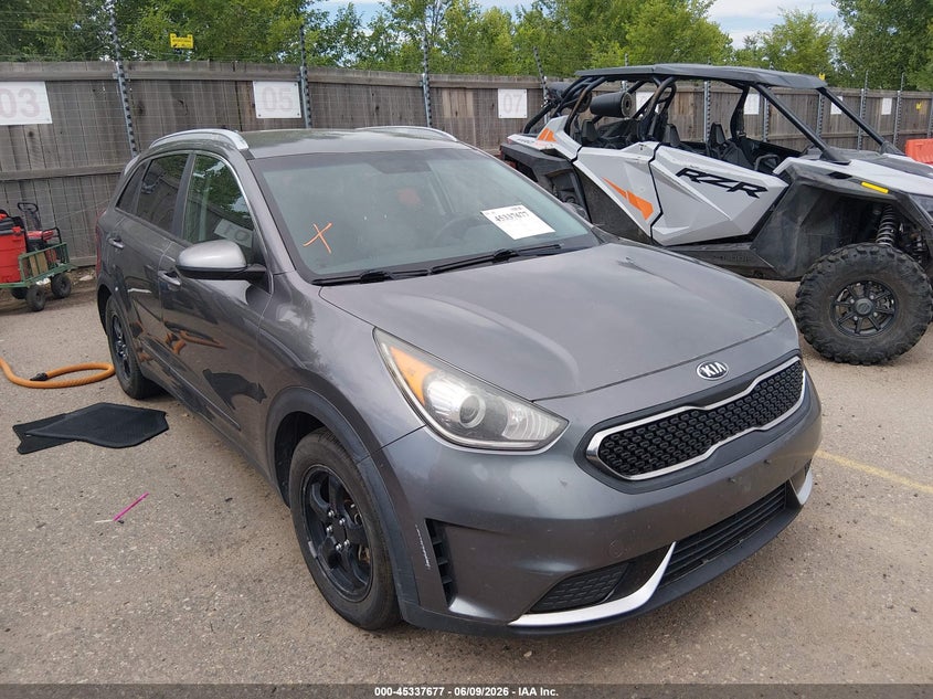 2018 Kia Niro VIN KNDCB3LC1J5123972 IAAI salvage auction — NORMAL WEAR, Clear (Colorado), sold $950 on 2026-07-14 (photo 1)