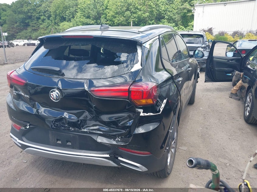 2023 Buick Encore gx VIN KL4MMFSL2PB021182 IAAI salvage auction — REAR END, Salvage (Massachusetts), sold $25 on 2026-07-11 (photo 4)