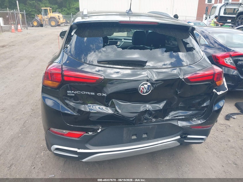 2023 Buick Encore gx VIN KL4MMFSL2PB021182 IAAI salvage auction — REAR END, Salvage (Massachusetts), sold $25 on 2026-07-11 (photo 6)