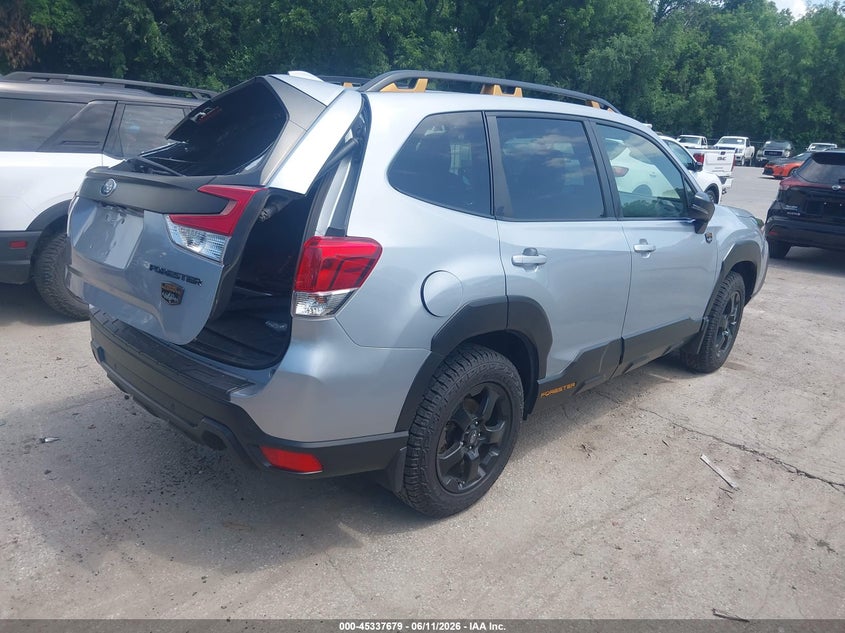 2022 Subaru Forester VIN JF2SKAMC6NH412088 IAAI salvage auction — REAR END, Salvage (Missouri), sold $6,250 on 2026-07-22 (photo 4)
