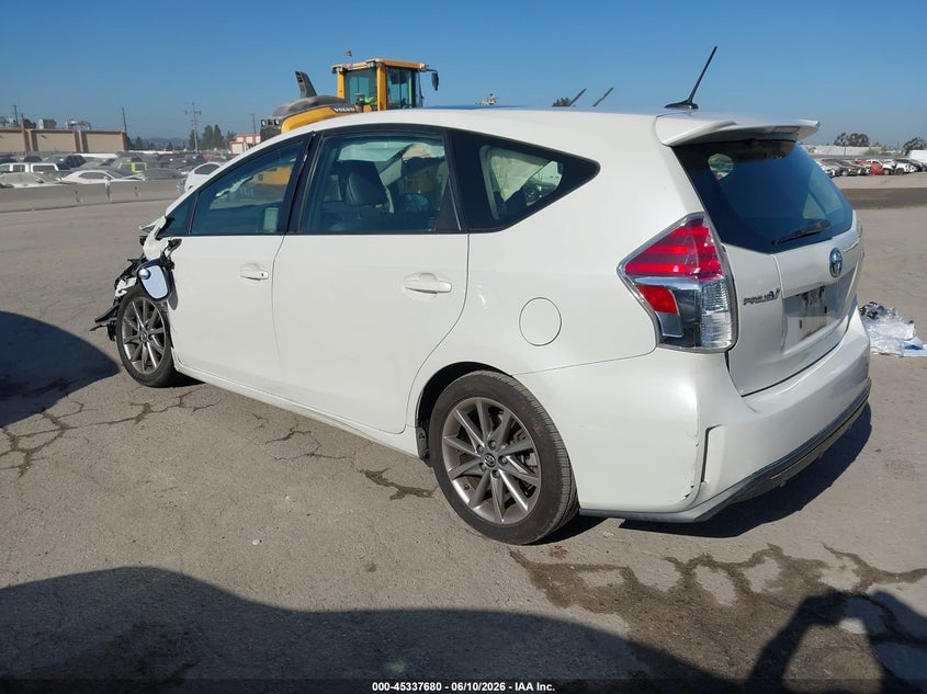 2017 Toyota Prius v VIN JTDZN3EU6HJ061042 IAAI salvage auction — FRONT END, Salvage (California), sold $3,450 on 2026-07-13 (photo 3)