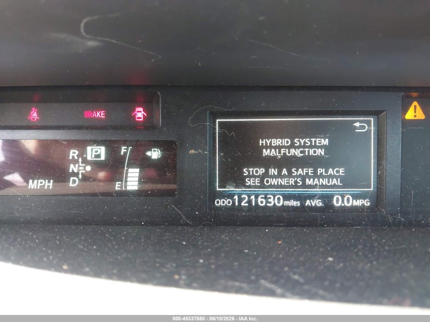2017 Toyota Prius v VIN JTDZN3EU6HJ061042 IAAI salvage auction — FRONT END, Salvage (California), sold $3,450 on 2026-07-13 (photo 7)