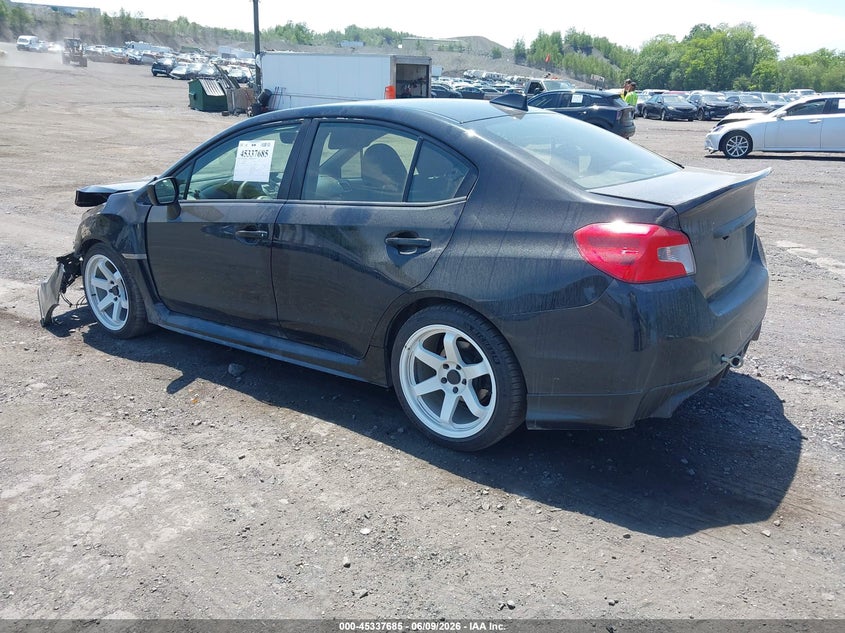 2018 Subaru Wrx VIN JF1VA1C65J9806055 IAAI salvage auction — FRONT END, Salvage (Pennsylvania), sold $3,150 on 2026-07-07 (photo 3)