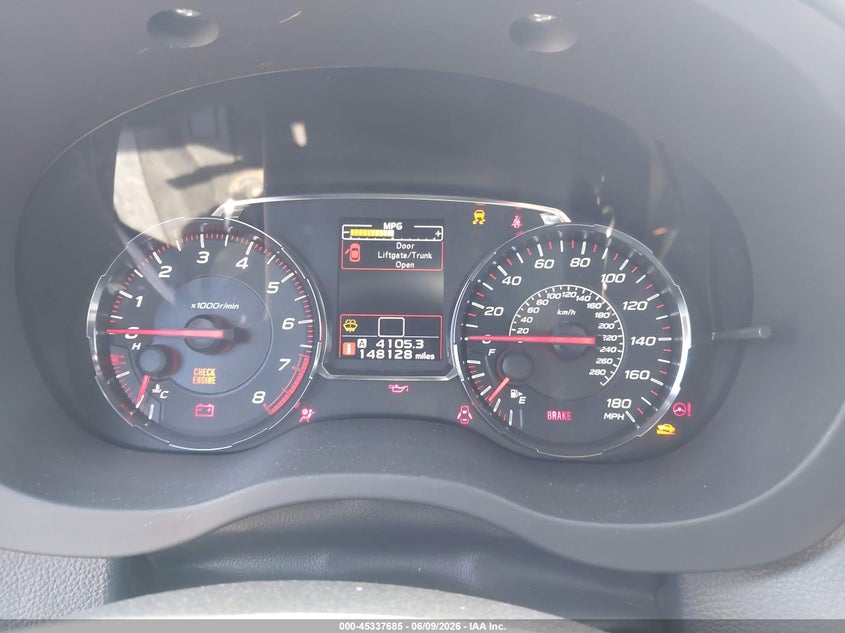 2018 Subaru Wrx VIN JF1VA1C65J9806055 IAAI salvage auction — FRONT END, Salvage (Pennsylvania), sold $3,150 on 2026-07-07 (photo 7)