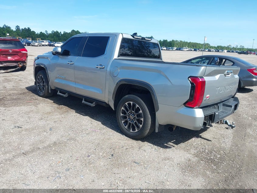 2023 Toyota Tundra VIN 5TFJC5DB4PX038515 IAAI salvage auction — RIGHT SIDE, Clear (Florida), sold $14,800 on 2026-07-07 (photo 3)