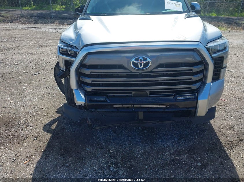 2023 Toyota Tundra VIN 5TFJC5DB4PX038515 IAAI salvage auction — RIGHT SIDE, Clear (Florida), sold $14,800 on 2026-07-07 (photo 6)