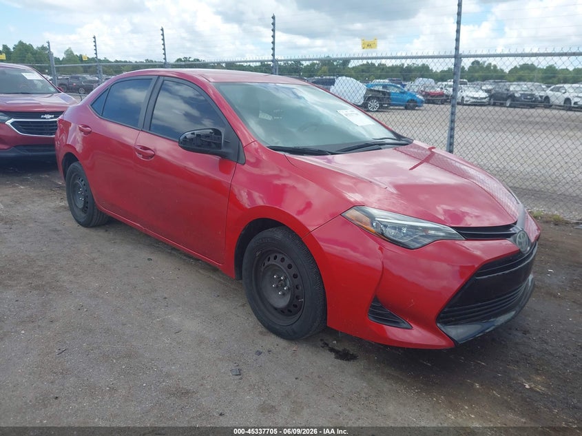 2019 Toyota Corolla VIN 2T1BURHEXKC178654 IAAI salvage auction — LEFT SIDE, Salvage (Louisiana), sold $4,800 on 2026-08-04 (photo 1)