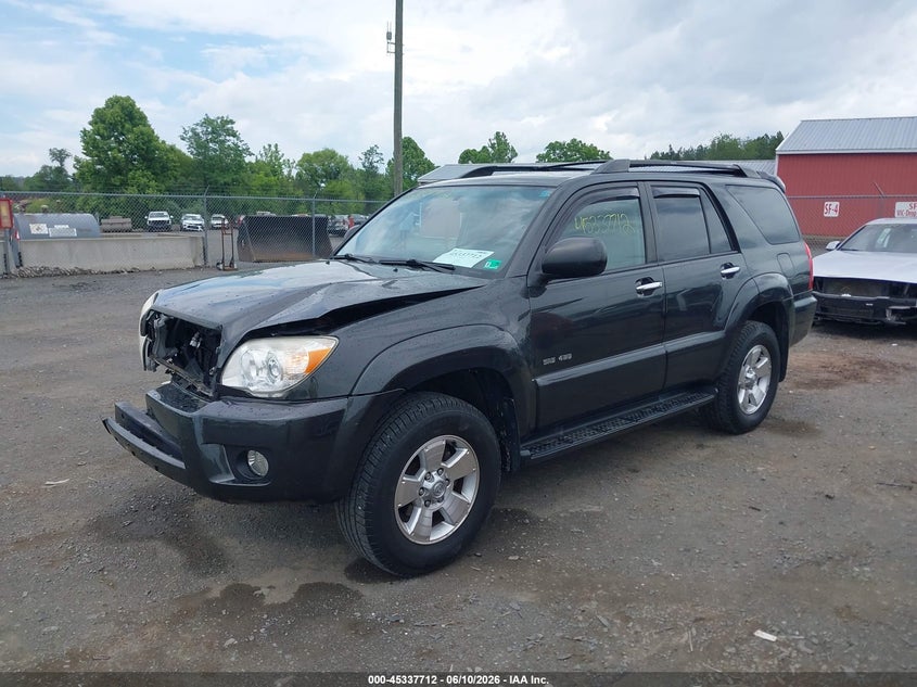 2007 Toyota 4runner VIN JTEBU14R378078212 IAAI salvage auction — FRONT END, Salvage (Virginia), sold $5,600 on 2026-07-21 (photo 2)