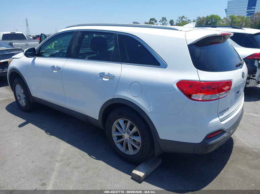 2016 Kia Sorento VIN 5XYPG4A36GG101915 IAAI salvage auction — THEFT, Salvage Title, sold $350 on 2026-07-09 (photo 3)